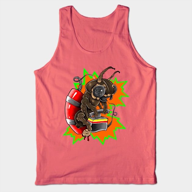 Just like a worker bee… but an ant !!! Tank Top by okoccult